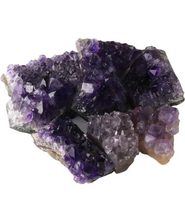 Namzi Amethyst Crystal Cluster - Raw Natural Amethyst Geode Cave for Witchcraft & Healing - Medium 1 Piece Set - Buy Online on GoSupps.com