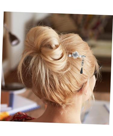 PLAFOPE Antique Hairpin Hair Accessories Hair Stick Chopsticks Hair Claw Clips Decorative Hair Chopstick Hair Bun Accessories Hair Bun Stick Hair Bun Holder Girl Hair Chopstick Zinc Alloy - Buy Online on GoSupps.com