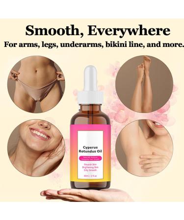 S rum pour la peau base de souchet rond huile de souchet rond r duit la pilosit ind sirable hydrate et apaise les peaux sensibles 2pcs - Buy Online on GoSupps.com