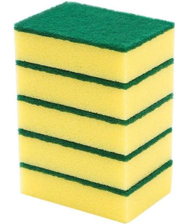 Scouring Pad Sponge Multi Functional Convenient Scrub Sponges High Density Effective for - Buy Online on GoSupps.com