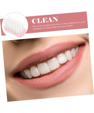 KALLORY Portable Soft Bristle Camping Toothbrush | Travel Tooth Care for Adults & Pregnant Women | Non-Slip Design & Flossers - Buy Online on GoSupps.com