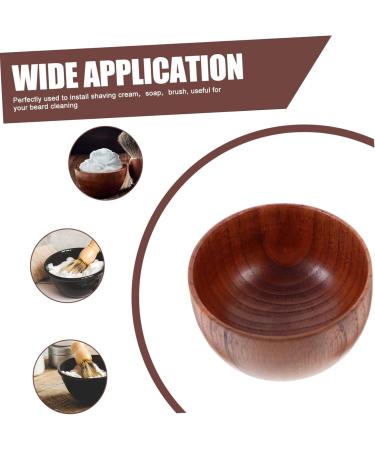 Frcolor Wooden Shaving Brush & Soap Shell for Men | Eco-Friendly Bamboo Razor Cup for Smooth Shaves - Buy Online on GoSupps.com