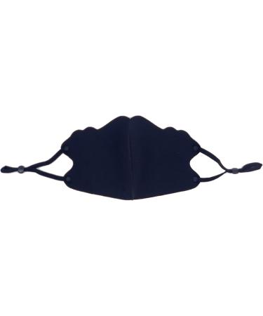 Kids 3D Face Mask - Washable & Reusable Black with Adjustable Earloop | International Shipping Available - Buy Online on GoSupps.com