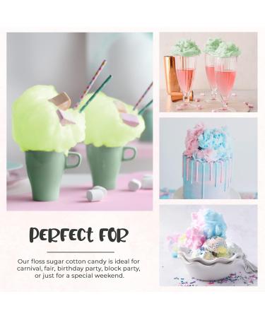 Baking Beauty and Beyond Premium Gin & Tonic Floss Sugar 800g - Natural Ingredients for Perfect Cotton Candy - Bulk Floss Sugar for Every Occasion - Buy Online on GoSupps.com