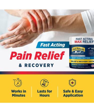 OWELL NATURALS Maximum Strength 1oz Cream for Aches, Neuropathy, and Joint/Muscle Pain Relief - Buy Online on GoSupps.com