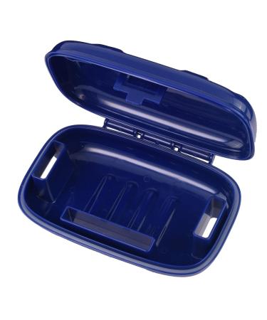 PORTINEER Carry-Dri MAX Bar Soap Holder Box Container - Leak-proof Travel Dish for Home & Travel - Blue, Pack of 1 - Buy Online on GoSupps.com