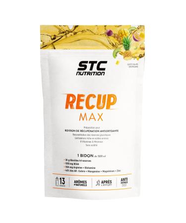 STC NUTRITION - Recup Max - Antioxidant Recovery Drink Preparation - Exotic Fruit Flavor - Anti-Doping - 13 cans - 525g