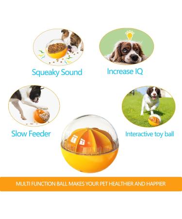 Jwteee Indestructible Dog Toys - Interactive Feeding Ball & IQ Training Puzzle for Dogs | Fun Snackball with Sound - Buy Online on GoSupps.com