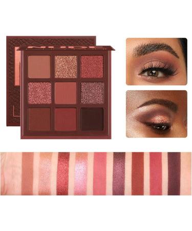 9 Colors Eyeshadow Palette Long Lasting Professional Makeup Ultimate Eye Shadow Smudge Eyeshadow Makeup Eye Shadow Neutral Smoky Eye Shadows - Buy Online on GoSupps.com