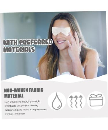 Angoily 60 Sheets Eye Mask Stye Moisturizing Eye Pads Warm Compress for Eyes Papers Lip Films Anti Household Eye Patches Care Supply Non-woven Fabric White Compression Invisible Sticker - Buy Online on GoSupps.com
