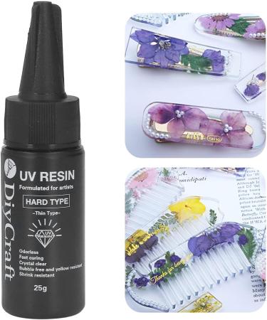  lvifloae High-transparency UV glue odorless long-lasting color stability fast curing speed UV resin glue 60g clear gel for jewelry making (I'm embarrassed) - Buy Online on GoSupps.com
