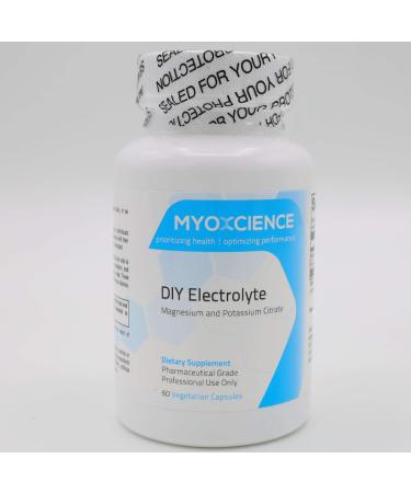 DIY Electrolyte | 99 mg Potassium and 50 mg Magnesium Citrate Per Cap in Bioavailable Forms