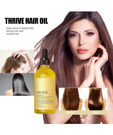 Organic Rosemary Hair Growth Oil | Natural Solution for Thin & Damaged Hair | 60ml - Buy Online on GoSupps.com