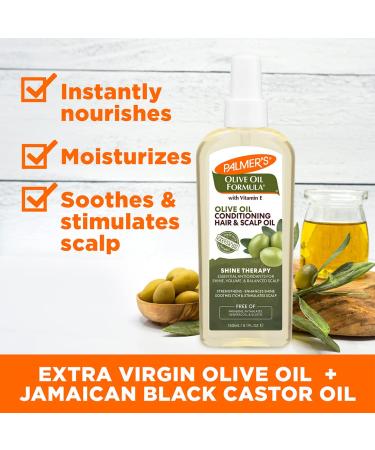 Palmers Olive Oil Hair Conditioning Spray 5.1 Oz (Pack of 2) - Hydration, Shine, Scalp Health for Dry/Damaged Hair - Buy Online on GoSupps.com