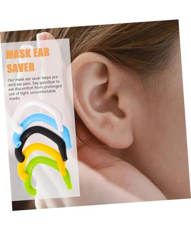 Minkissy Ear Loops & Ear Cuff Protectors - Silicone Mask Protector for Hearing & Earphones | Comfortable Ear Covers & Lanyard for Ear Protection - Buy Online on GoSupps.com