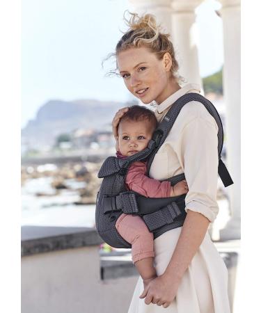 BabyBj rn Baby Carrier One Air Mesh Anthracite - One Size - Buy Online on GoSupps.com