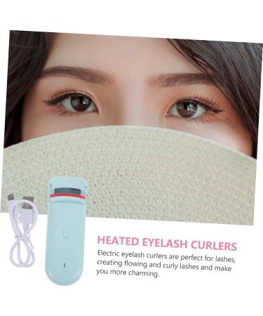 FOMIYES Electric Eyelash Curler Set - 3pcs Heated Lash Curler with Comb & Brush | Portable Mascara Tool for Perfect Lashes | International Shipping Available - Buy Online on GoSupps.com