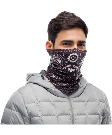 Buff Unisex Original EcoStretch Neckwear - Multifunctional Scarf (1 Pack) - One Size Black | Shop Internationally - Buy Online on GoSupps.com