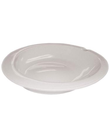 Rehabilitation Advantage Round scoop Dish with Sloped Lip 1 count