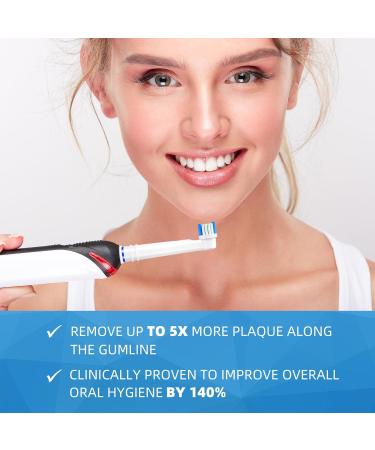 Replacement Oral B Brush Heads - 16 Pack EB17-P Precision Clean for 1000/3000/5000 Series - International Shipping - Buy Online on GoSupps.com