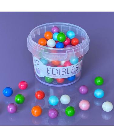 Purple Cupcakes Sprinkles Milk Chocolate Filled Balls 10mm - CLOWNING AROUND - Cake and Cupcake Sprinkles for Birthdays Weddings and all occassions