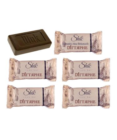 Brutano 5 pieces (5 x 140 g) birch tar soap (birch tar) dermatitis acne
