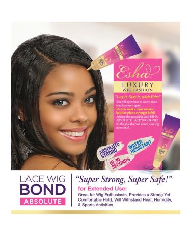 Esha Absolute Lace Wig Adhesive Glue - Strong Hold - 1.06 Fl Oz (Pack of 1) - Buy Online on GoSupps.com