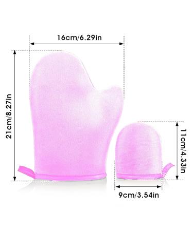 Sibba Tanning Mitt 2 PCS - Self Tan Remover & Foam Applicator for Dark Gradual Lotion Sunless Tanning Kit for Face & Body - Fast Drying Solution for Perfect Tan - Buy Online on GoSupps.com