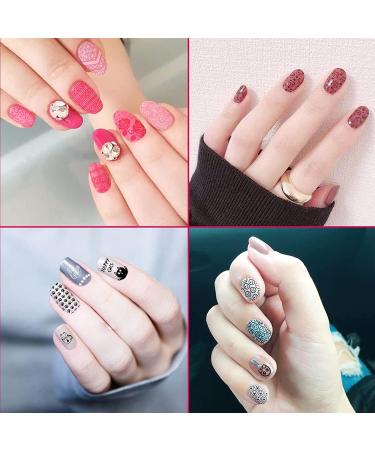 OBSGUMU 12Pcs Nail Stamping Plates Set - Flower Butterfly Animal Designs for DIY Nail Art | Includes Stamper and Scraper - Buy Online on GoSupps.com