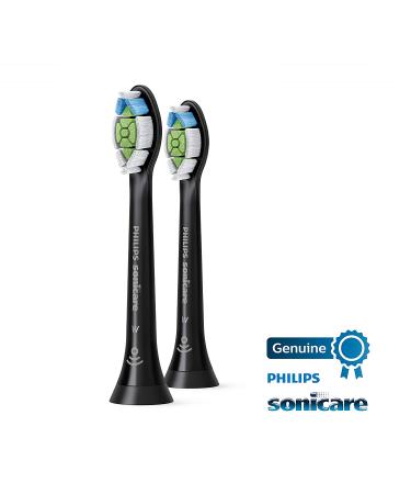 Philips Sonicare DiamondClean Black Toothbrush Heads - HX606295, 2-Pack - Buy Online on GoSupps.com