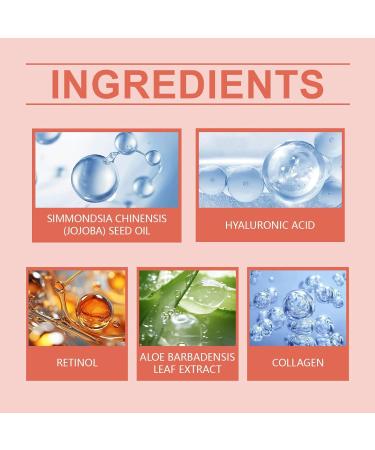 Qixfyze Retinol & Collagen Day & Night Neck Facial Care Stick Collagen Retinol Facial Moisturizer with Hyaluronic Acid AntiWrinkle Cream for Face Neck for Women & Men4PACK - Buy Online on GoSupps.com