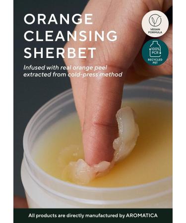 AROMATICA Orange Cleansing Sherbet 150g - Makeup Removing Balm - Buy Online on GoSupps.com