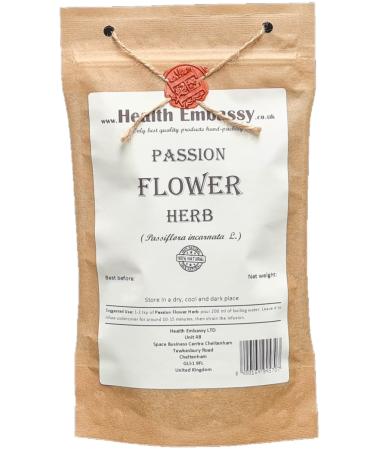 Health Embassy Passion Flower Herb (Passiflora incarnata) Loose Herbal Tea (100g)