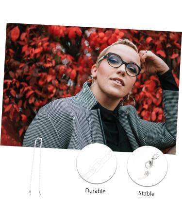 Minkissy 3 PC Masking Glass Chain | Korean Fashion Anti-Lost Face Lanyard Strap | Acrylic Multifunctional Glasses Band - Buy Online on GoSupps.com