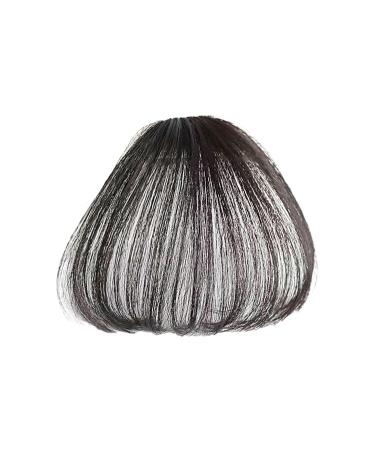 Lightweight Clip in Bangs | Wavy Bangs Wigs | Natural Fake Bangs Wispy Fake Fringe Beauty Artificial Headwear Collectible Items Fakes Fringes Ideal for Women Brown black