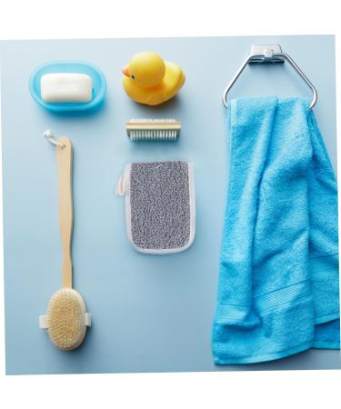 BIUDECO 5pcs Flip Soap Foam Net Mesh Bag Soap Mesh Saver Soap Exfoliating Bags Shower Supplies Cotton Linen - Buy Online on GoSupps.com