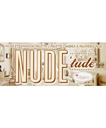 theBalm Nude 'Tude Eyeshadow Palette - 12 Colors, Matte & Shimmer, Highly Pigmented Eye Shadows for Natural, Bronze, Neutral, and Smoky Looks - Buy Online on GoSupps.com