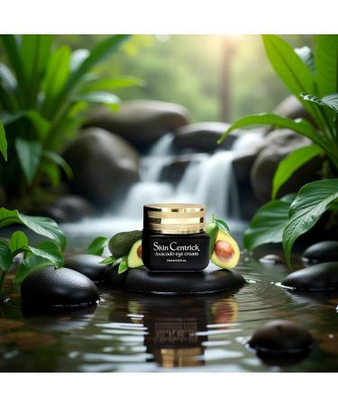 Skin Centrick - Avocado Eye Treatment Nourishing and Hydrating Eye Cream best for dark eye circle Tired Eyes 99% Naturally Derived Formula - Buy Online on GoSupps.com