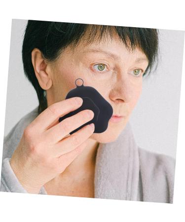 DOITOOL Face Scrub Clean Brush Face Cleaner Brush Manual Facial Cleansing Brush Facial Cleansing Brush Exfoliator Face Brush Blackheads Scrubber Face Exfoliator Tool Soft Fur 7.5x7.4cm Black - Buy Online on GoSupps.com