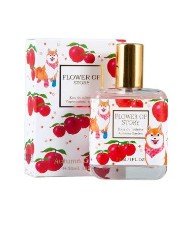 Flower Story Girl Student Ladies Perfume Light fragrance fresh 1oz (red apple OZ) 0.2 Ounce (Pack of 5) 0.2 Ounce (Pack of 5) red apple
