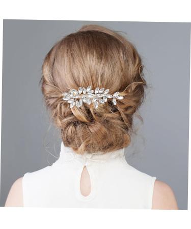 Angoily Crystal Hair Accessories Tiara Hair Pin Hair Clip Rhinestone Bobby Pins Hair Barrettes Rhinestone Hair Side Comb Bridal Hair Side Comb Zinc Alloy Hair Comb Wedding Bride - Buy Online on GoSupps.com