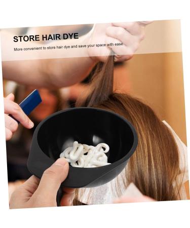Lot de 4 Bols de Teinture Capillaire en Plastique Capacit Moyenne Bol M langeur R utilisable Outil Salon Coiffure Professionnel pour M lange de Couleurs Domicile - Buy Online on GoSupps.com