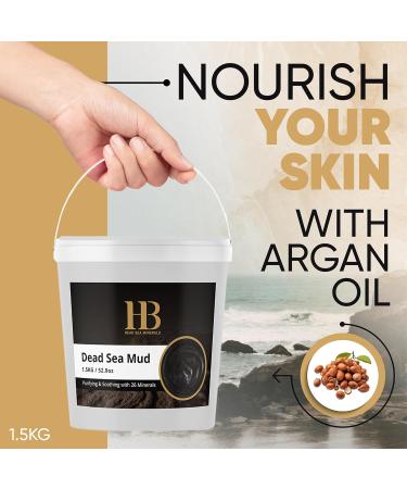 HB DEAD SEA MINERALS Mud Bucket 1500g - Buy Online on GoSupps.com