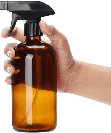Belle Vous Refillable Brown Atomizer Spray Bottles (3pcs) - 500ml with 2 Jet Settings for Cleaning Aromatherapy & Essential Oils - Buy Online on GoSupps.com