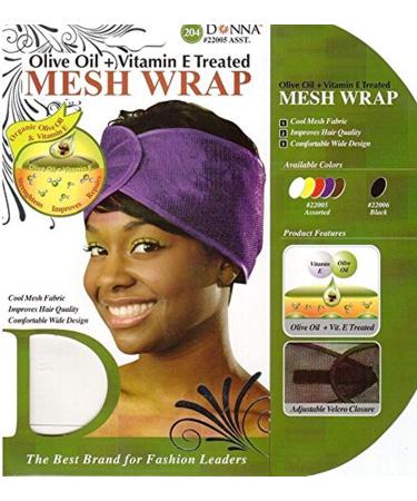 Donna's Olive Oil + Vitamin E Treated Mesh Wrap (Random Color)