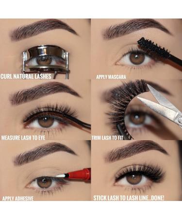 Silly George LinerBond Lash System | SuperNatural Series Starter Kit with LinerBond Adhesive Eyeliner and Natural Look Lashes - Nova LinerBond Black - Buy Online on GoSupps.com