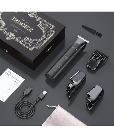 YIRISO Body Hair Trimmer for Men - Electric Ball Shaver with 2 Interchangeable Heads | Waterproof Male Grooming Razor for Pubic Hair and Groin Shaving | Men's Gift - Buy Online on GoSupps.com