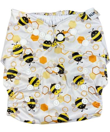 Alimos Swim Nappy & Waterproof Bag | Washable & Reusable for Happy Baby | UK Brand Bee | 0-3 Years - Buy Online on GoSupps.com
