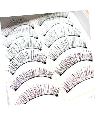 Buy Ipetboom 30 Pairs Handmade False Eyelashes | Natural Long Black Lashes for Stunning Eyes - International Shipping Available - Buy Online on GoSupps.com