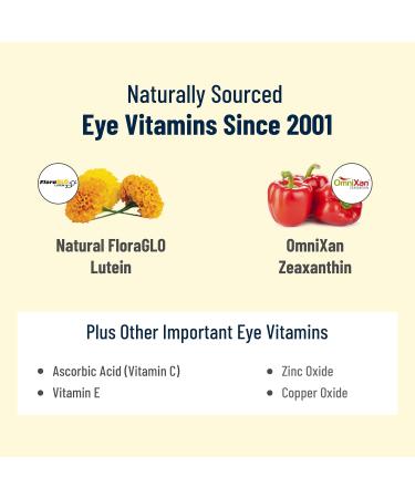AREDS 2 Select Eye Vitamins for Macular Support - Vitamins for Eyes with Zeaxanthin Plus Lutein Macular Supplement - Premium Macular Health Formula - Eye Supplements - 60 Capsules - (Pack of 3) - Buy Online on GoSupps.com